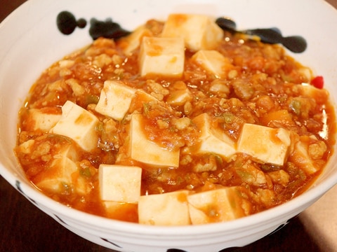 想い出の味♪幼稚園の給食の麻婆豆腐